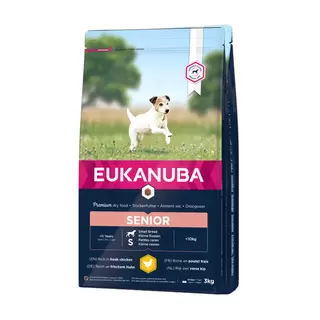 Eukanuba Hondenvoer Caring Senior Small - Chicken 3kg