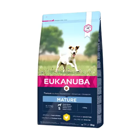 Eukanuba Hondenvoer Mature & Senior Small - Chicken 3kg