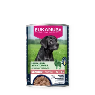 Eukanuba Senior Natvoer Hondenvoer 400 g - Lam - afbeelding 1