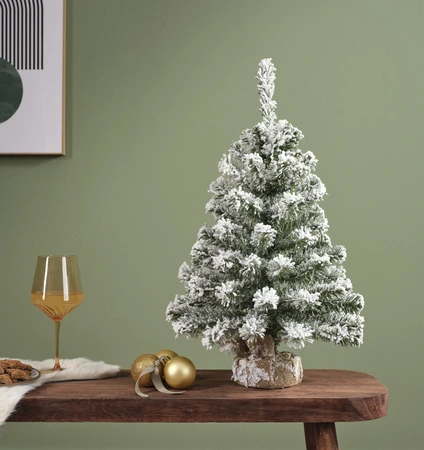 Everlands Imperial Mini Boom H75cm - met sneeuw - afbeelding 2