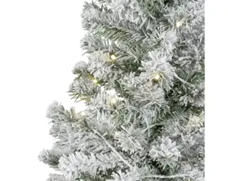 Everlands Imperial Mini Boom H90cm - Sneeuw - met verlichting op batterijen - afbeelding 4