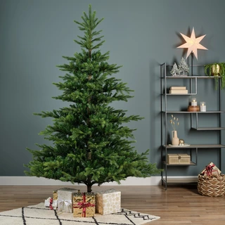 Everlands Kunstkerstboom Grandis Fir - H240cm - afbeelding 3