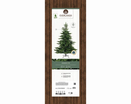 Everlands Kunstkerstboom Grandis Fir - H240cm - afbeelding 2