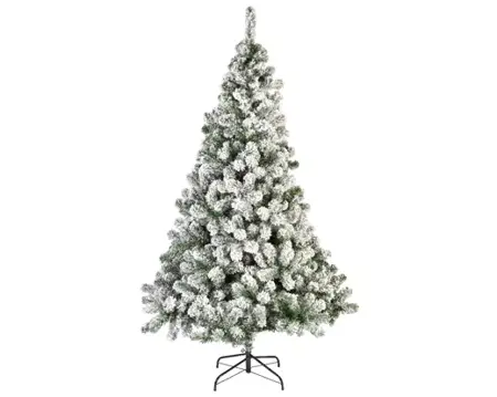 Everlands Kunstkerstboom Imperial Pine Snowy H180cm - afbeelding 1