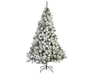 Everlands Kunstkerstboom Imperial Pine Snowy H180cm - afbeelding 1