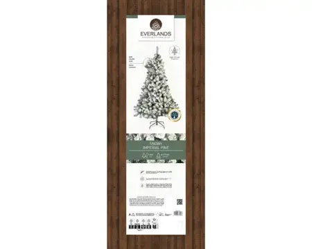 Everlands Kunstkerstboom Imperial Pine Snowy H180cm - afbeelding 4