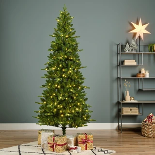 Everlands Kunstkerstboom Killington Fir - H240cm met ledverlichting - afbeelding 5