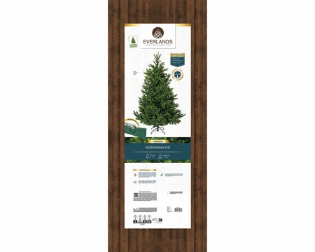 Everlands Kunstkerstboom Nordmann Fir - H180cm - afbeelding 2