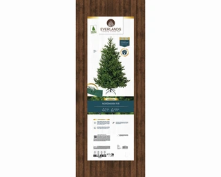 Everlands Kunstkerstboom Nordmann Fir - H180cm - afbeelding 2