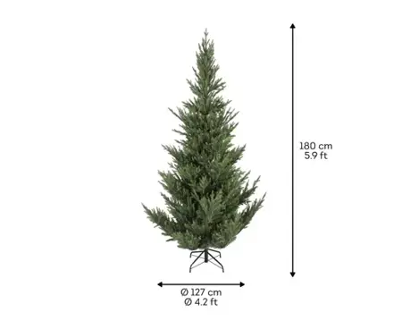Everlands Kunstkerstboom Norway Spruce - H180cm - afbeelding 7