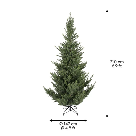 Everlands Kunstkerstboom Norway Spruce - H210cm - afbeelding 6