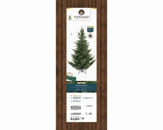 Everlands Kunstkerstboom Norway Spruce - H210cm - afbeelding 2