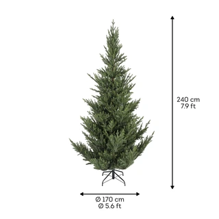 Everlands Kunstkerstboom Norway Spruce - H240cm - afbeelding 6