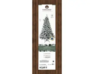 Everlands Kunstkerstboom Snowy Monarch Pine - H210cm - afbeelding 2
