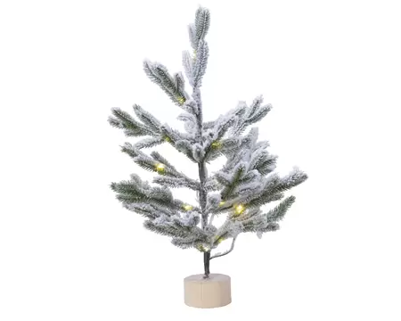 Everlands Mini Kunstkerstboom 30 LED lampjes H60cm - afbeelding 1