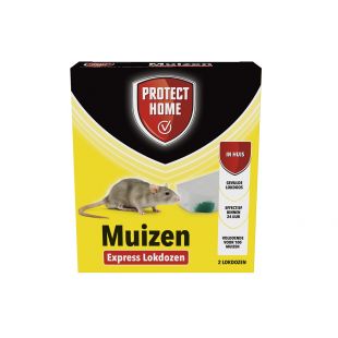 Protect Home Express muizenmiddel - 2 stuks