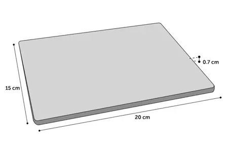 Flamingo Koelsteen Dolo Medium 20x15x0.7cm - afbeelding 3