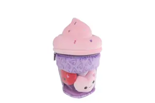 Fluffy Menu Pluche IJsje met 3 Hartjes 26cm (assorti) - afbeelding 2