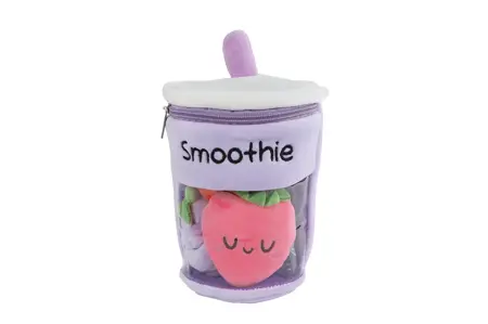 Fluffy Menu Pluche Smoothie met Fruit 20cm (assorti) - afbeelding 2
