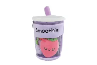 Fluffy Menu Pluche Smoothie met Fruit 20cm (assorti) - afbeelding 2
