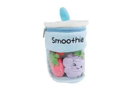 Fluffy Menu Pluche Smoothie met Fruit 20cm (assorti) - afbeelding 3
