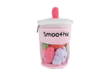 Fluffy Menu Pluche Smoothie met Fruit 20cm (assorti) - afbeelding 4