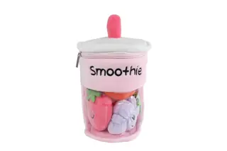 Fluffy Menu Pluche Smoothie met Fruit 20cm (assorti) - afbeelding 4