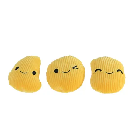 Fluffy Menu Snack Zakjes Pluche Chips - 21cm