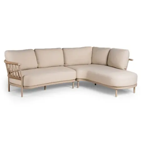 Fresca Lounge Set Organic Complete Left Champagne