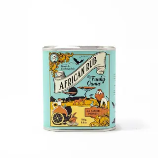 Funky Ouma Tin: African Rub 185g