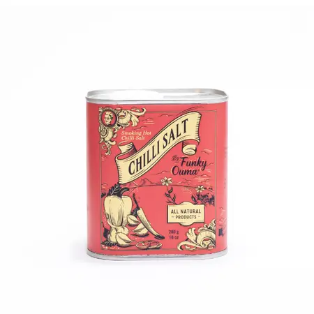 Funky Ouma Tin: Chilli Salt 280g - afbeelding 1