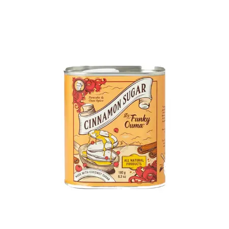 Funky Ouma Tin: Cinnamon Sugar 180g
