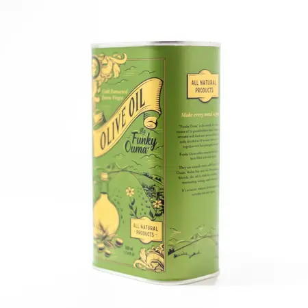 Funky Ouma Tin: Olive Oil 500ml - afbeelding 2