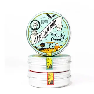 Funky Ouma Travel Tin: African Rub 55g - afbeelding 2