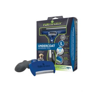 Furminator DeShedding Tool - Voor grote langharige honden - Blauw