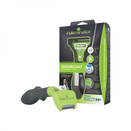 Furminator DeShedding Tool - Voor kleine kortharige honden - Groen