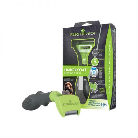 Furminator DeShedding Tool - Voor kleine langharige honden - Groen