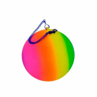 Gametime Bal aan koord Rainbow D21cm