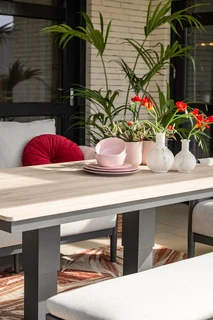 Garden Impressions Cyprus Verstelbare Tafel 150x87cm - afbeelding 9