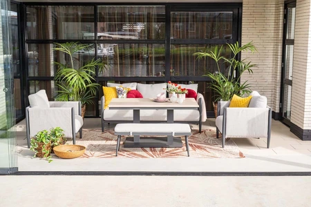 Garden Impressions Cyprus Verstelbare Tafel 150x87cm - afbeelding 4