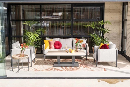 Garden Impressions Cyprus Verstelbare Tafel 150x87cm - afbeelding 8