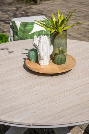 Garden Impressions Edison Tafel Ø122cm Taupe - Light Teak - afbeelding 5