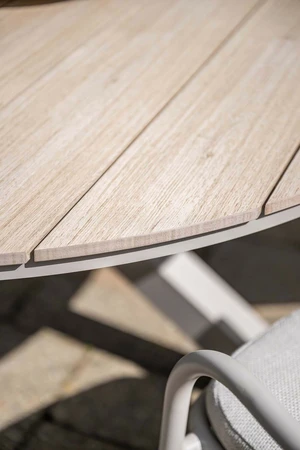 Garden Impressions Edison Tafel Ø122cm Taupe - Light Teak - afbeelding 6