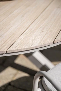 Garden Impressions Edison Tafel Ø122cm Taupe - Light Teak - afbeelding 6