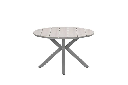 Garden Impressions Edison Tafel Ø122cm Taupe - Light Teak - afbeelding 2