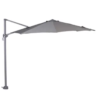 Garden Impressions Hawaii Zweefparasol Rond Dark Grey Ø300cm - afbeelding 1