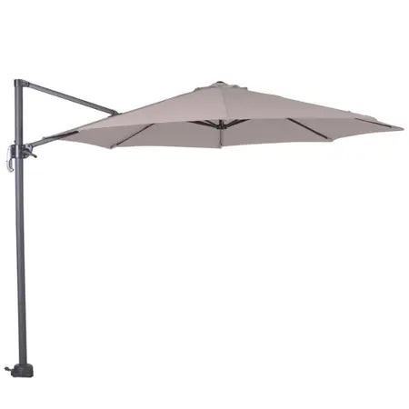 Garden Impressions Hawaii Zweefparasol Rond Sand Ø300cm - afbeelding 1