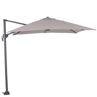 Garden Impressions Hawaii Zweefparasol Vierkant Sand 250x250cm - afbeelding 1
