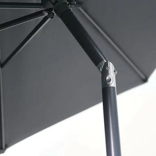 Garden Impressions Lotus Parasol Dark Grey 250x250cm - afbeelding 4