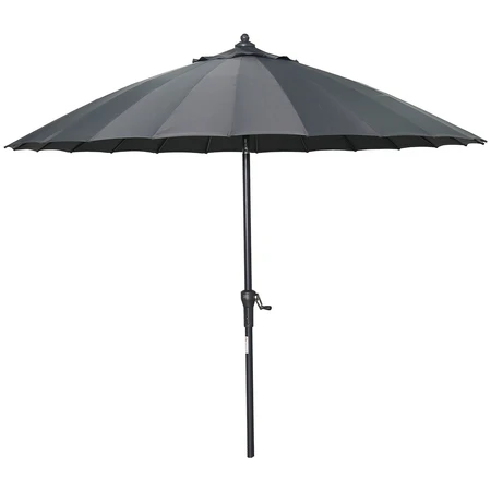 Garden Impressions Manilla Parasol Grijs Ø250cm - afbeelding 3